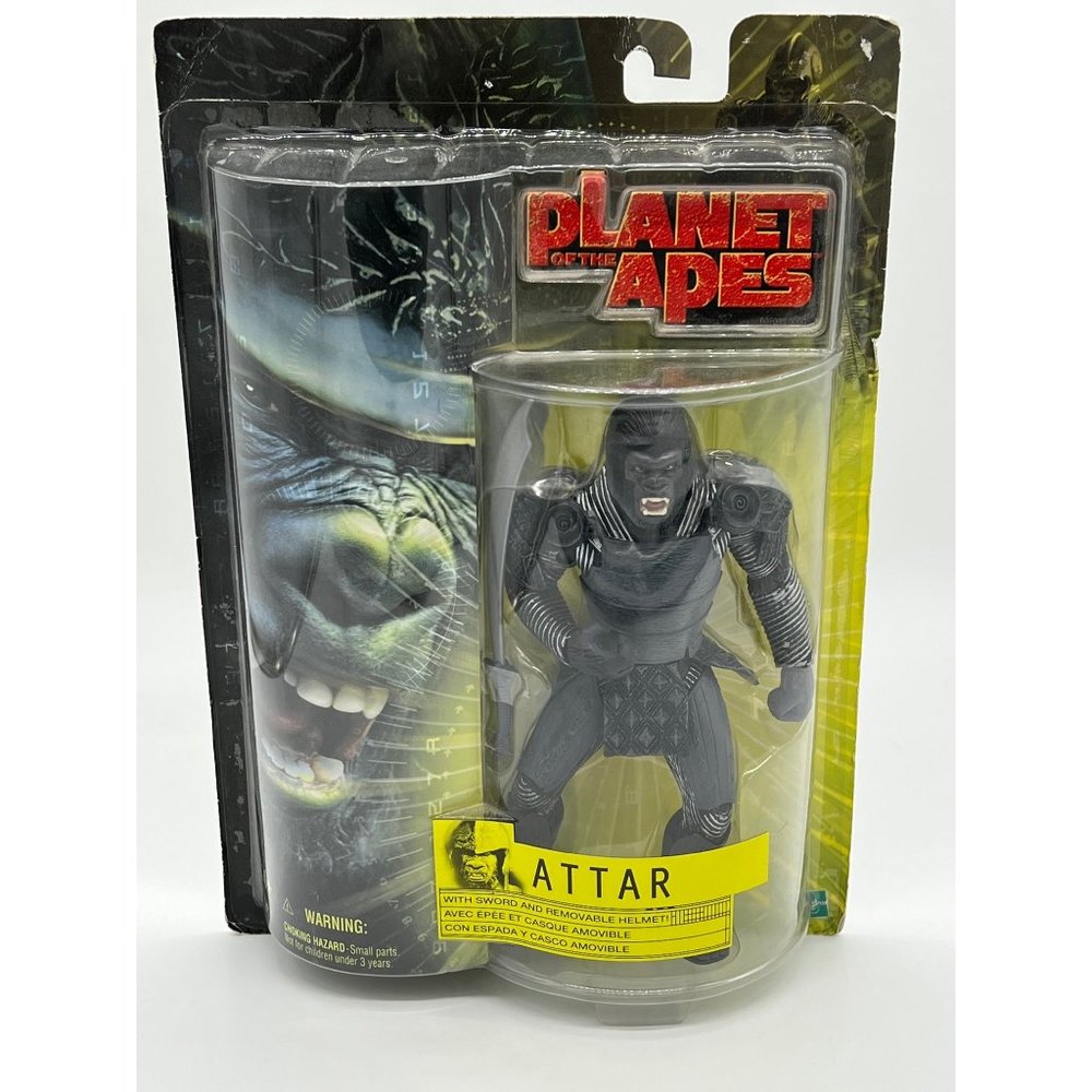 Planet of the Apes ATTAR Action Figure 2001 Hasbro-VINTAGE NEW/SEALED